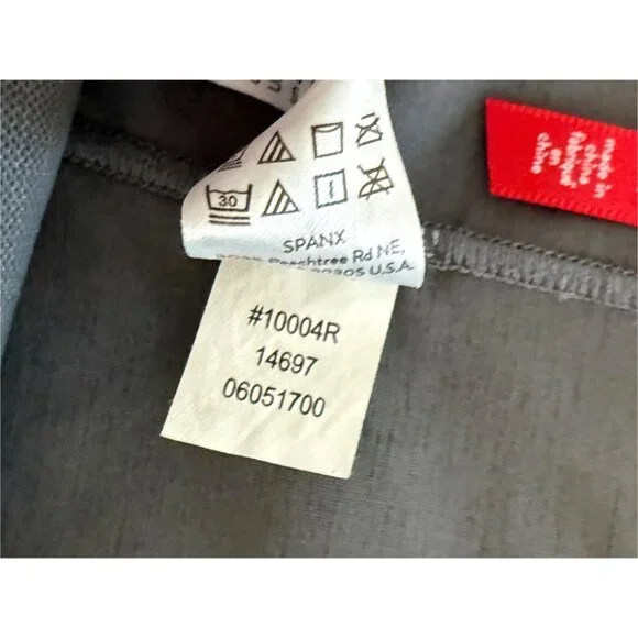 SPANX Slimplicity Mid Thigh Shaping Shorts in Steel Gray S - Picture 7 of 11